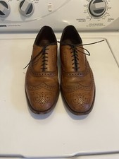 Allen Edmonds "Strand" Men's Cap-Toe Oxfords 10.5 C Walnut Made in USA