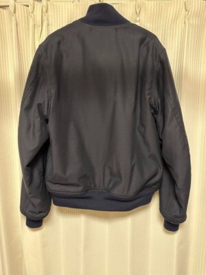 BUZZ RICKSON'S U.S.NAVY DECK HOOK JACKET Navy Rayon/Cotton BUZZ RICKSON'S U.S.NAVY DECK HOOK JACKET Navy Rayon/Cotton