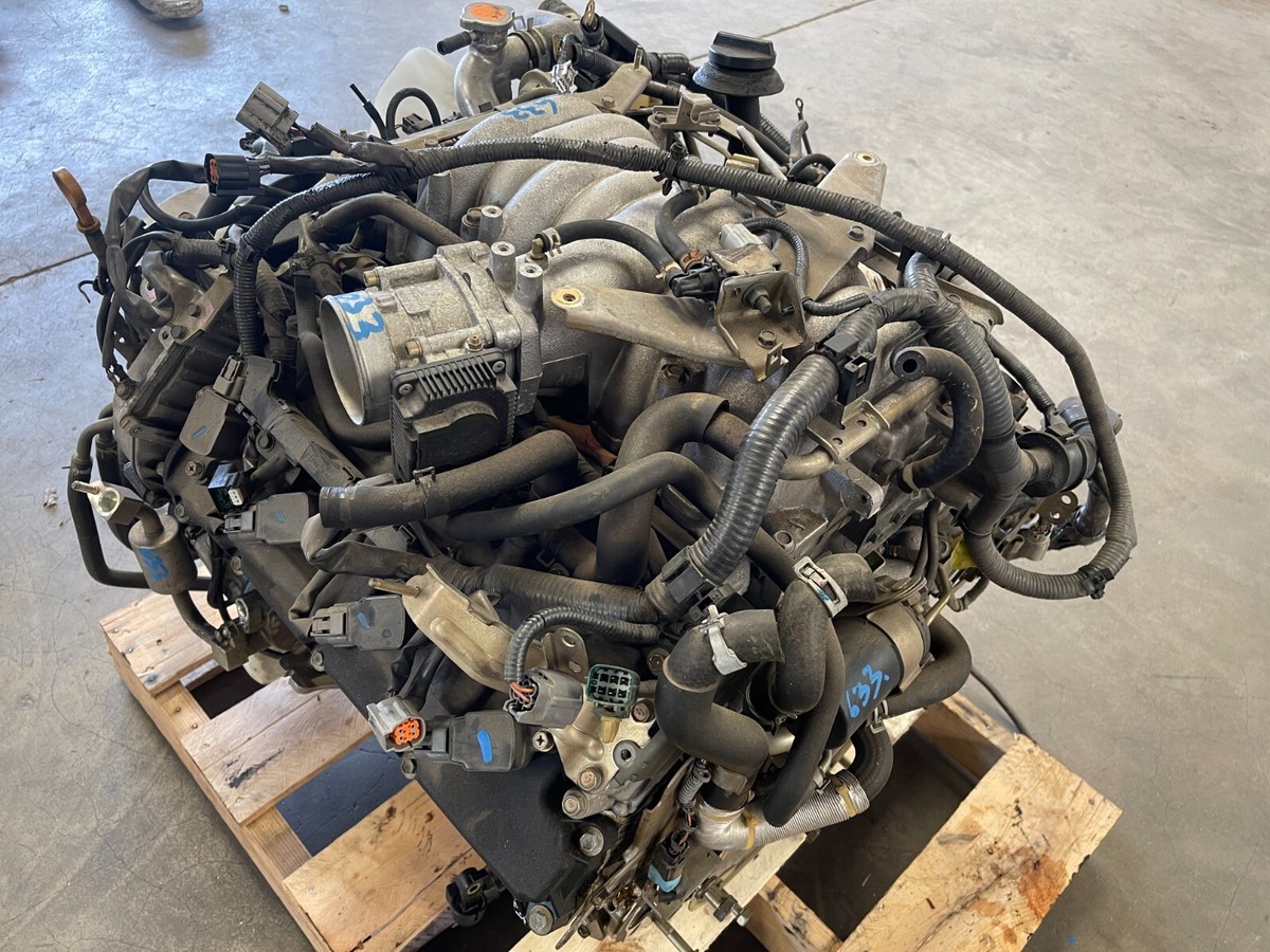 2003-2005 INFINITI FX45 ENGINE MOTOR BLOCK COMPLETE ASSEMBLY OEM 
