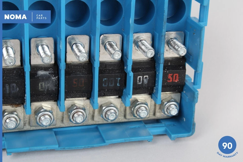 00-06 BMW X5 E53 Trunk Boot Battery Junction Fuse Box Voltage Regulator OEM - Image 3 of 4