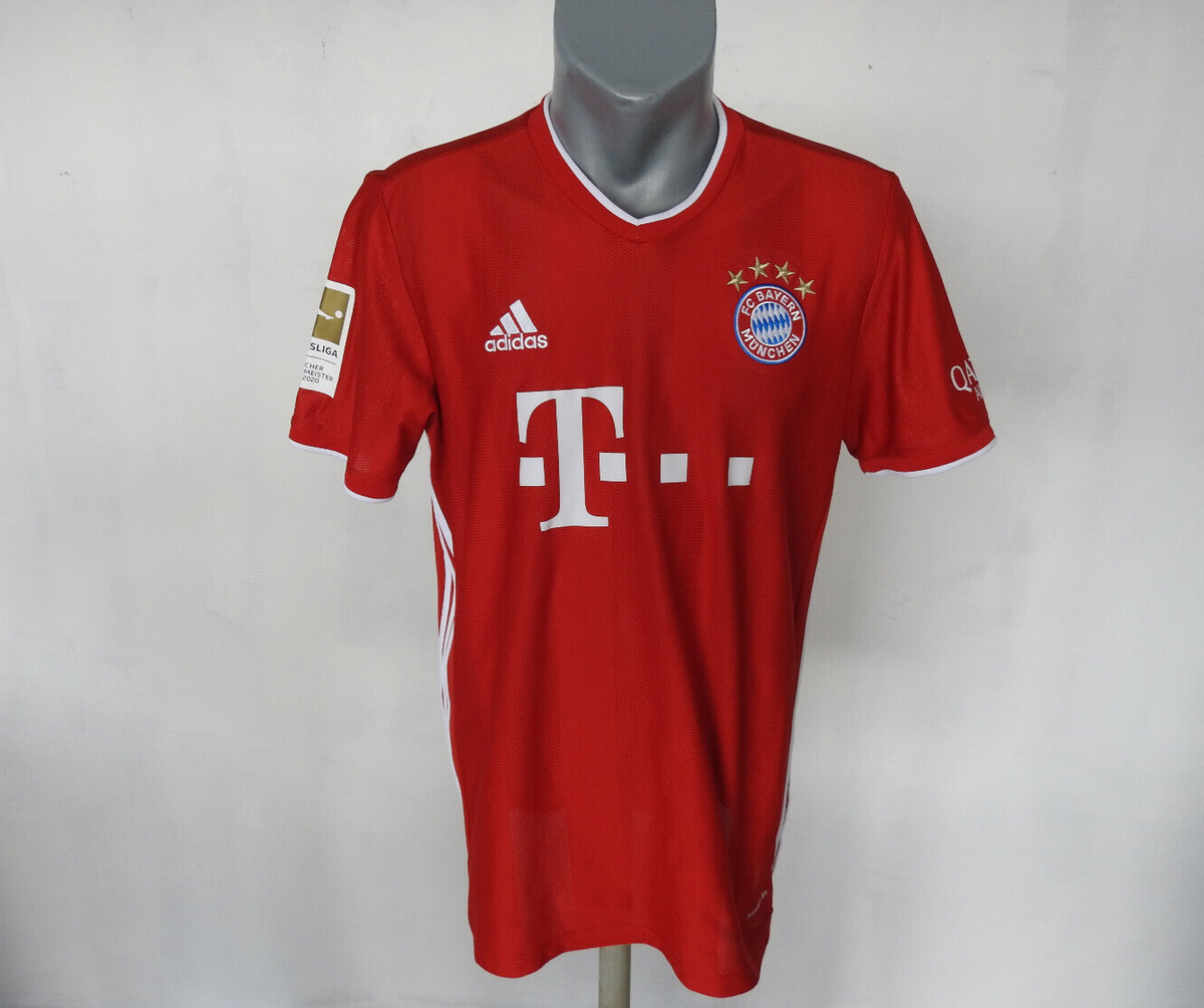 Bayern Munich 2020 Home Jersey #6 Kimmich Adidas Red Shirt