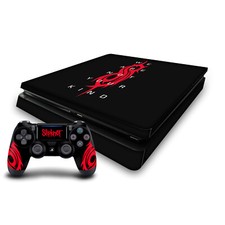 SLIPKNOT WE ARE NOT YOUR KIND VINYL SKIN DECAL FOR PS4 SLIM CONSOLE  CONTROLLER