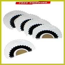 Ederna Swiss Warbler Bird Whistle 5 Pack - Stylish Black & White Noisemaker