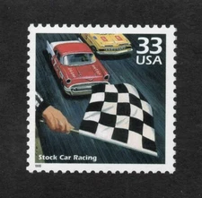 3187n - MNH - Stock Car Racing - Celebrate the Century - U.S. Postage Stamp