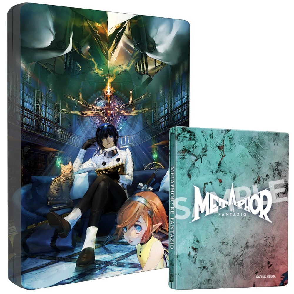 Steelbook Metaphor ReFantazio édition Coréenne - PS4/PS5, Neuf Sans Jeu