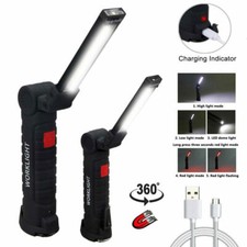 LED USB Rechargeable Work Light Hand Torch In...