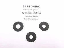 DAIWA REEL PART Daiwa Steez TDS 100HSD - (3) Smooth Drag Carbontex Washers #SDD3