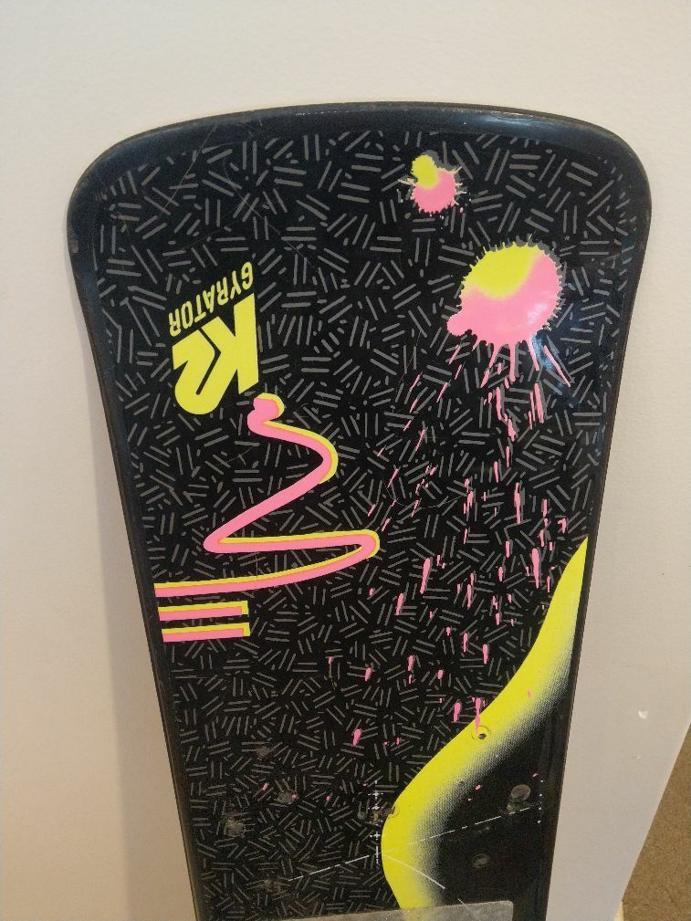 Vintage 1989 K2 Gyrator HP Men's Snowboard 154cm | eBay Vintage 1989 K2 Gyrator HP Men's Snowboard 154cm | eBay