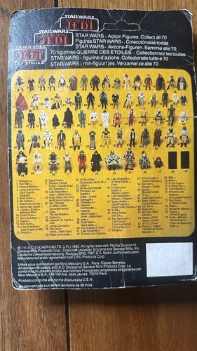 Figura De Colección Star Wars El Emperador Tri Logo Cardado Sin Perforar - Imagen 5 de 6