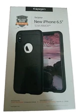 Spigen Slim Armor Case for iPhone 8 - Black-Brand New-SHIPS N 24 HOURS