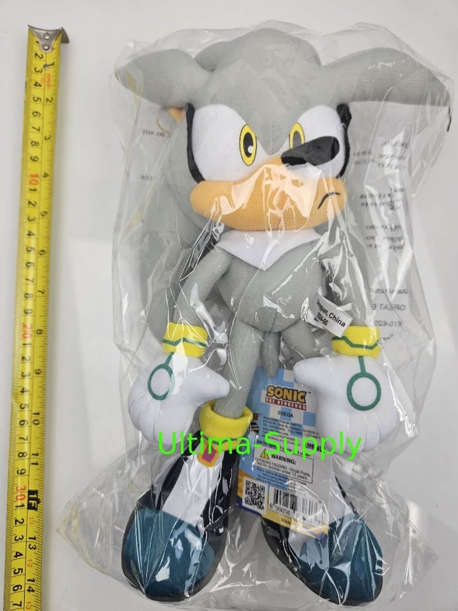 Sonic The Hedgehog: Silver Sonic 13-Inch Tall Stuffed Plush
