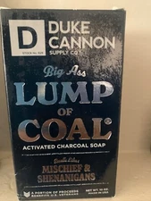 Duke Cannon Supply Co. Lump of Coal Big Ass Brick Bar Soap 10 oz