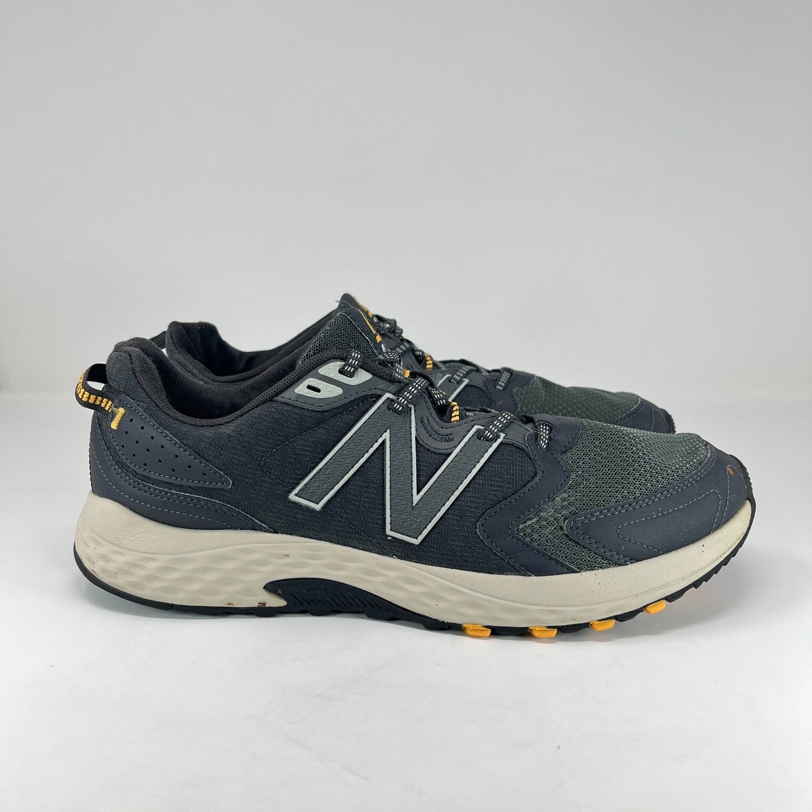 New Balance 410 v7 Performance Black Trail Running Shoe MT410LG7 Men Size US 13