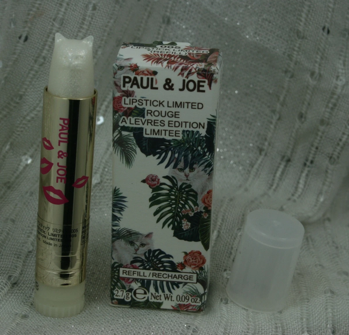 Paul & Joe Cat Lipstick Limited Rouge Refill 2.7g Choose Shade