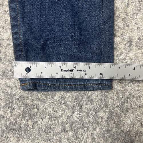 True Religion Skinny Jeans Girls Size 10 Medium Wash Flap Pockets Cotton Stretch - Picture 6 of 10