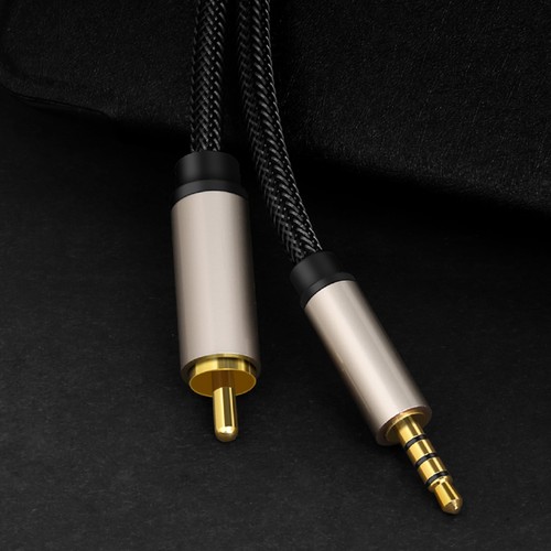 Portable Digital Audio Video Cable Stereo SPDIF 3.5mm to RCA for Mi 12 TV - Picture 6 of 14