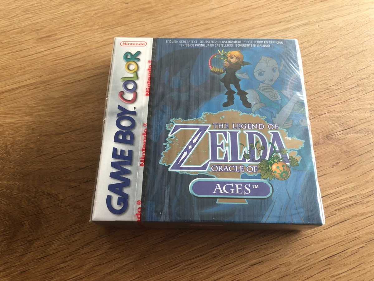 Zelda Oracle Of Ages Sur Game Boy Color - Complet (CIB) - Version PAL FR - TBE