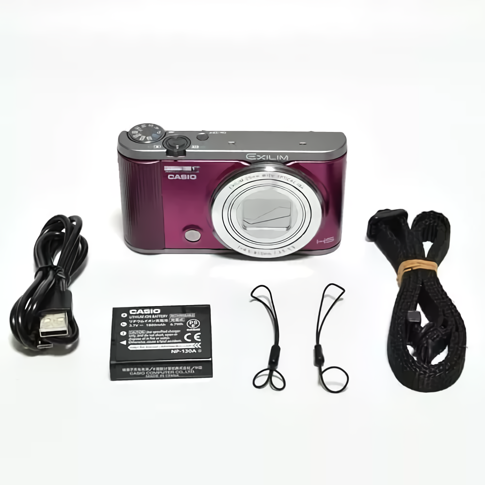 CASIO Digital Camera EXILIM EX-ZR1700 Red 25mm Wide Optical CASIO Digital Camera EXILIM EX-ZR1700 Red 25mm Wide Optical