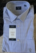 Men Dress shirt Arrow USA 1851 Stretch Fabric. Fitted.