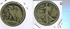 1917 S OBVERSE WALKING LIBERTY SILVER HALF DOLLAR VG 6112S