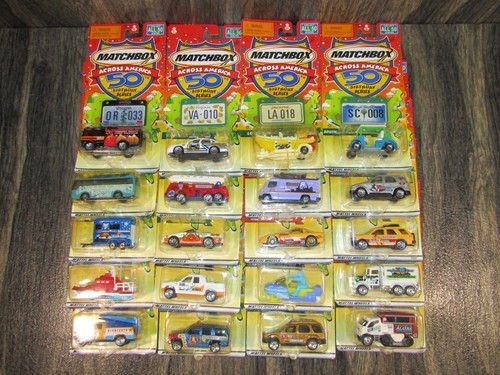 2001 Mattel Matchbox Across America 50th Birthday Series-U Pick Available States - Picture 2 of 82