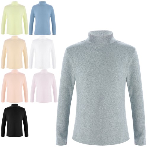 Kids Boys Girls Pullover Park Top Workout Undershirt Cycling Shirt Thermal Tee - Picture 2 of 63