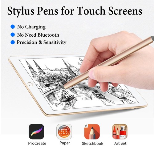 2-in-1 Stylus Pen for Touchscreen with Magnetic, 2PCS Tablet Pencil for Apple... - Picture 4 of 6