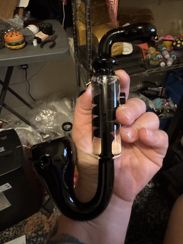 Pipa Congelabile Sherlock Pipa Vetro Stella Fenice Sherlock Pipe - Foto 5 di 5