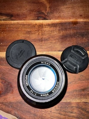 Nikon Ai-s Ais Nikkor 50mm f1.4 Standard F mount Lens From JAPAN VG++
