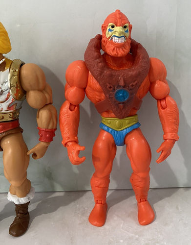Masters of the Universe Figurki akcji MOTU Beast Man He Man Skeletor 2020 5" - Zdjęcie 4 z 9