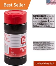 4 oz Gourmet Seasoned Salt with Real Herbs & Spices – Elevate Your Cooking