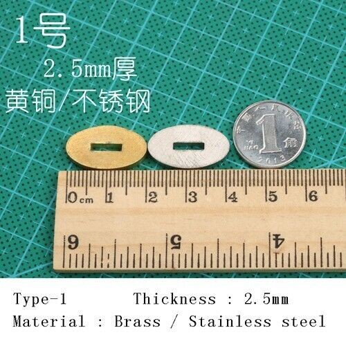 1PC Hand Guard Quillion Protector Module Parts Part For Knife Dagger Stiletto - Picture 18 of 20