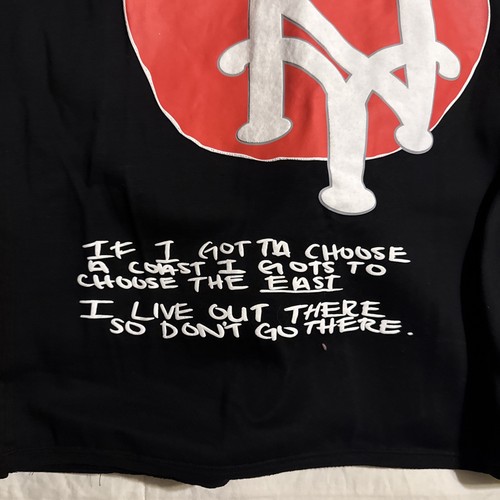 Homme+Femme x Hollywood Cali to NYC Hoodie Pullover Size Small Black - Picture 9 of 13