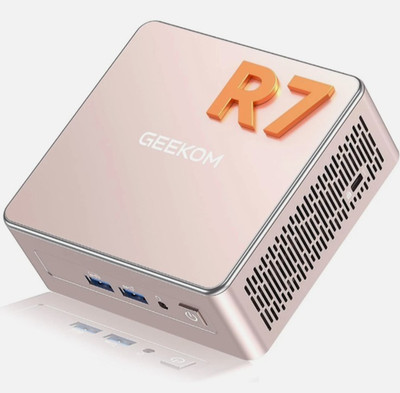 GEEKOM A5 Mini PC | AMD Ryzen 7 5825U | 16GB RAM | 512GB SSD | Win 11 Pro | NEU