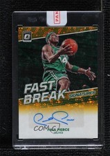 2022-23 Donruss Optic Fast Break Signatures Gold Prizm 8/10 Paul Pierce Auto 1b0