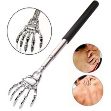 Telescopic Back Scratcher Portable Stainless Steel Extendable Massager Tool for