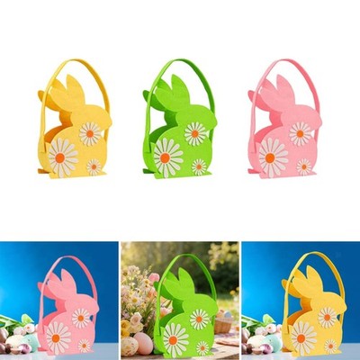 Leerer Osterkorb Osterhase tragbar Kinder Party Gastgeschenk Deko Eiereimer