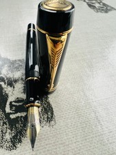 Parker Duofold Centennial MKII fountain pen,18k M nib,original box,nr mint, 2004