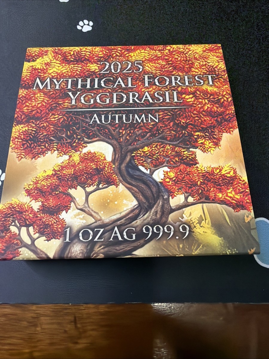 2025 Germania Mythical Forest Yggdrasil Autumn Silver 1 oz Coin | eBay