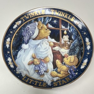 Franklin Mint Heirloom Porcelain Collector Plate Twinkle Twinkle RA2380