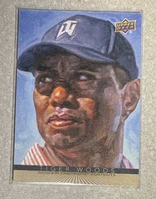 2022 Upper Deck Goodwin Champions - Portraits Tiger Woods #P-33