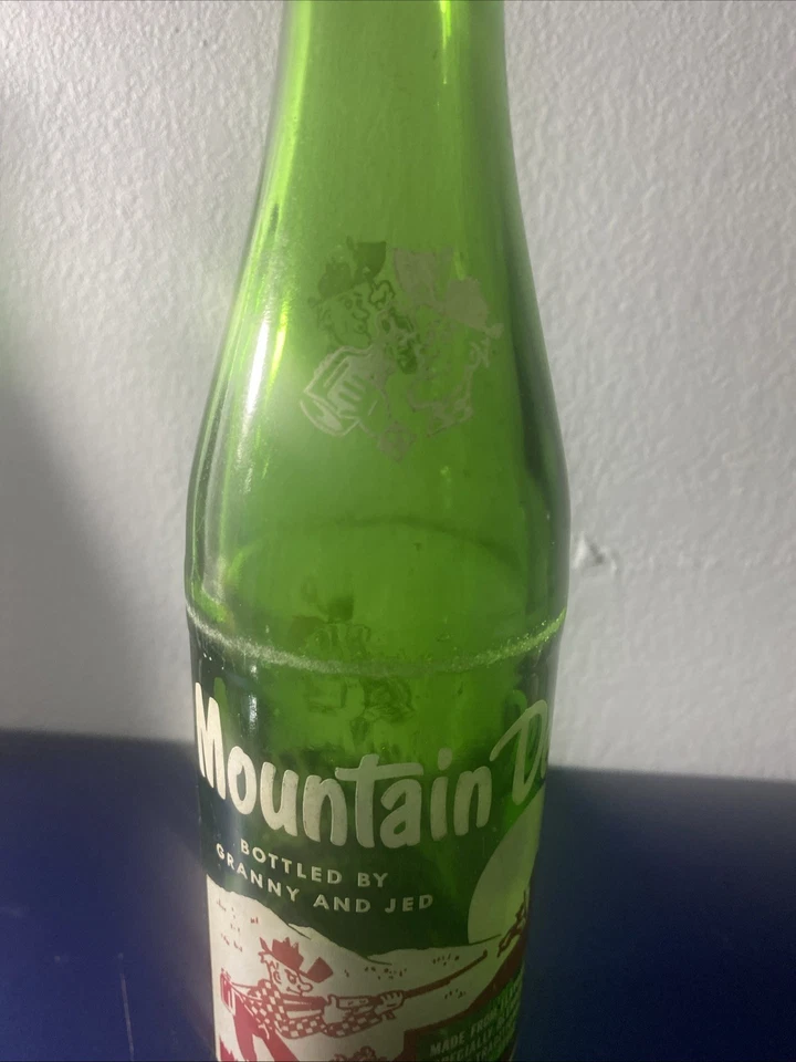 Mountain Dew винтажная бутылка коллекционеров бабушка и джед - Изображение 2 из 3