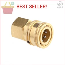 Forney 75129 Pressure Washer Accessories, Quick Coupler Female Socket, 3/8-Inch 