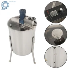 4/8 Frames Electric Honey Extractor Beekeeping Equipment Stainless Steel 1300RPM