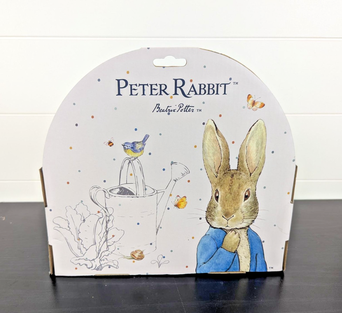 Peter Rabbit 5 Pc Kids Dinner Set Melamine Plate Bowl Cup Cutlery