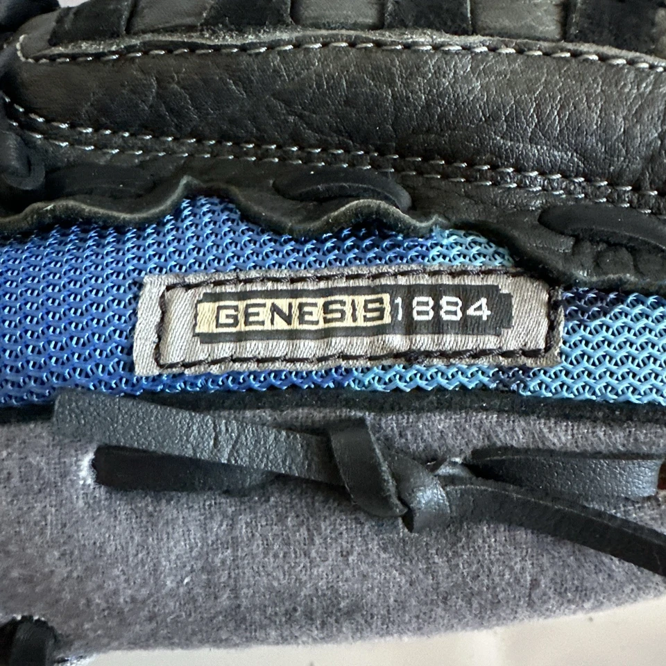 Louisville Slugger Genesis 1884 系列蓝色棒球手套 11 英寸 RHT 右手 — 第 2/4 张图片