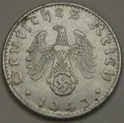 1943 Germany 50 Reichspfennig — photo from another recent sale