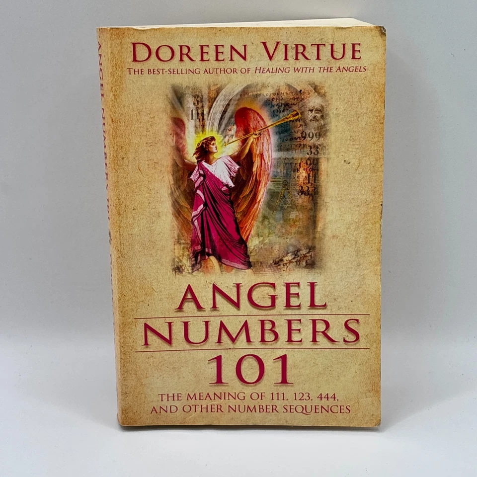 Angel Numbers 101 by Doreen Virtue Meaning of Numbers Paperback - Image 1 of 4