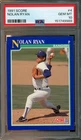 1991 Score #4 Nolan Ryan GEM-MT PSA 10 Texas Rangers TOUGH! 9989