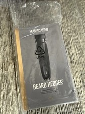 Cordless Waterproof Electric Facial Hair Trimmer with Adjustable Length Guard
